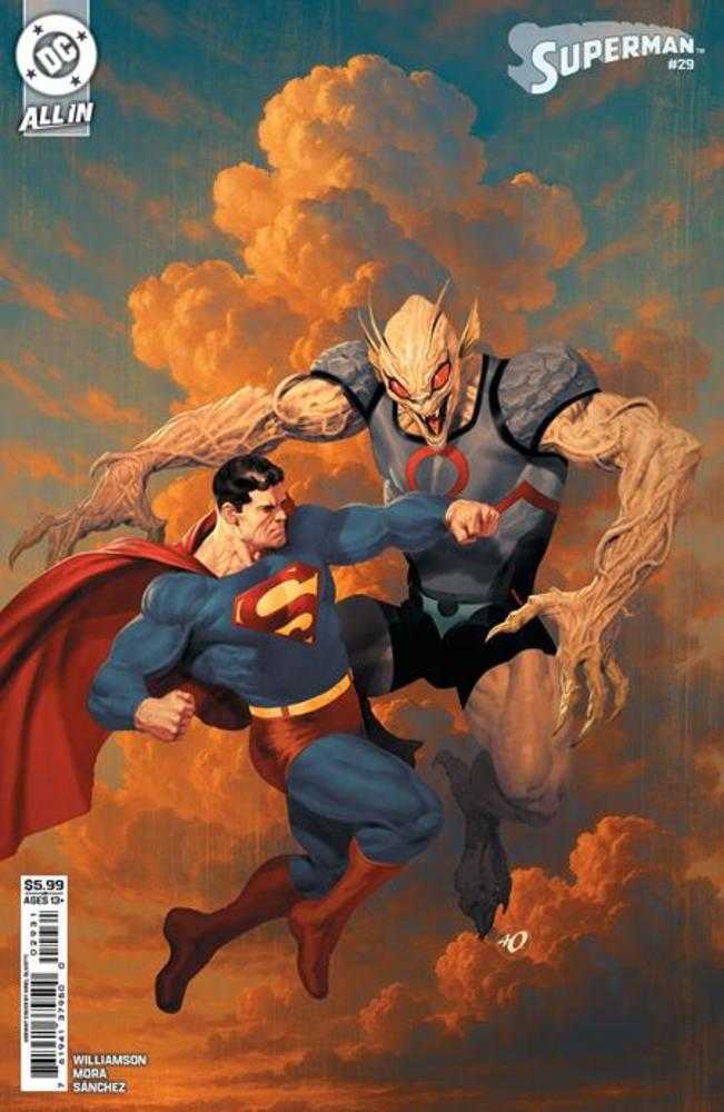 Superman #29 Cover C Ariel Olivetti Card Stock Variant