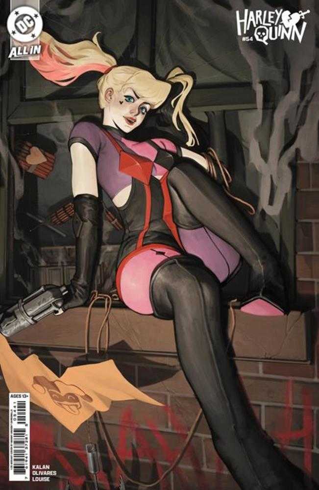 Harley Quinn #54 Cover E 1 in 25 Manny Carbonilla Card Stock Variant