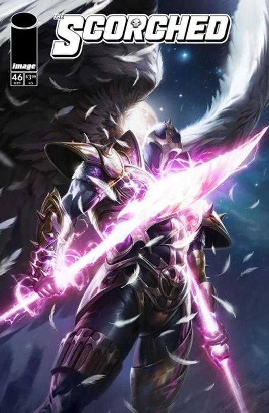 Spawn Scorched #46 Cover B Francesco Mattina Wings Variant