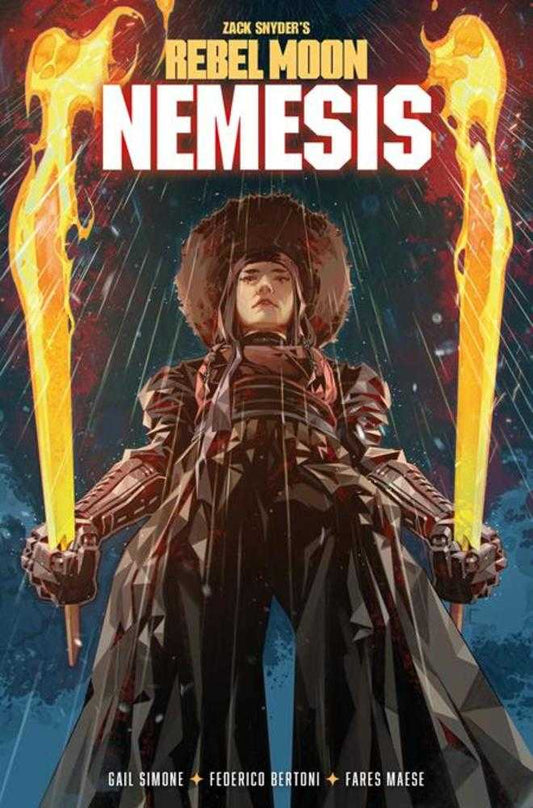 Rebel Moon Nemesis #1 (Of 4) Cover G Sdcc Exclusive Kael Ngu Foil Trade Variant Limited To 500 Copies Allocations May Occur