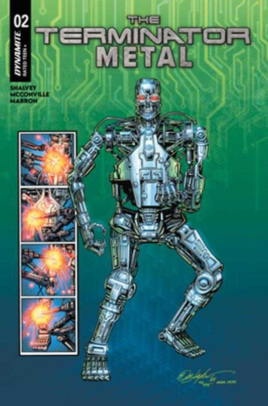 Terminator Metal #2 Cover B Bob Layton Variant