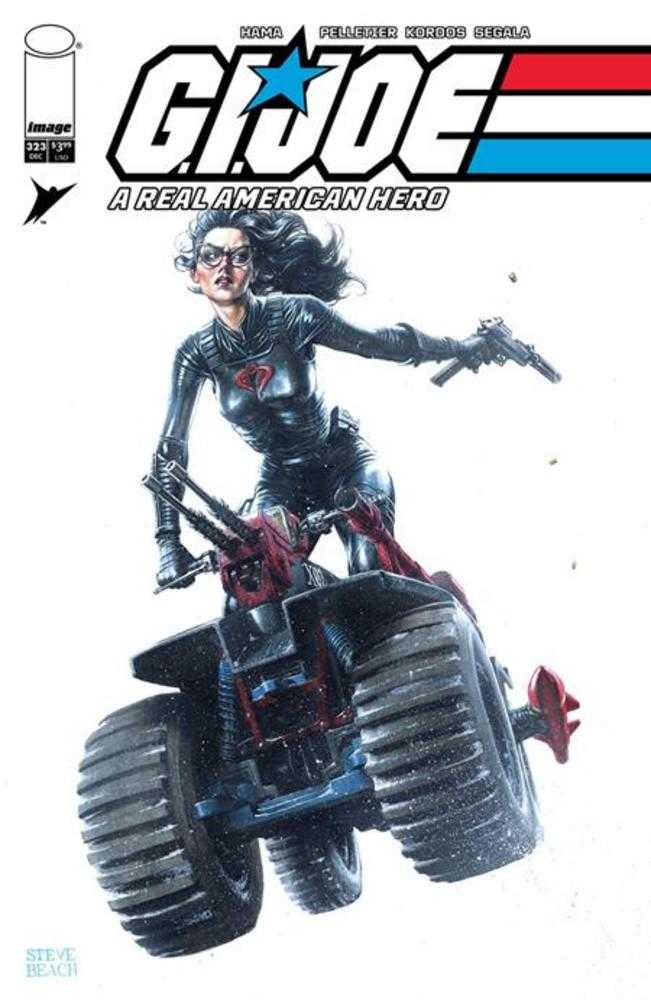 G.I. Joe A Real American Hero #323 Cover C 1 in 10 Steve Beach Gears Of Joe Variant