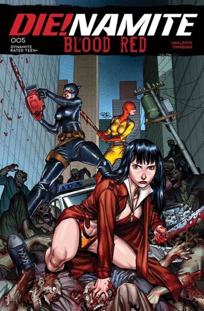 Dienamite Blood Red #5 Cover A Ej Su