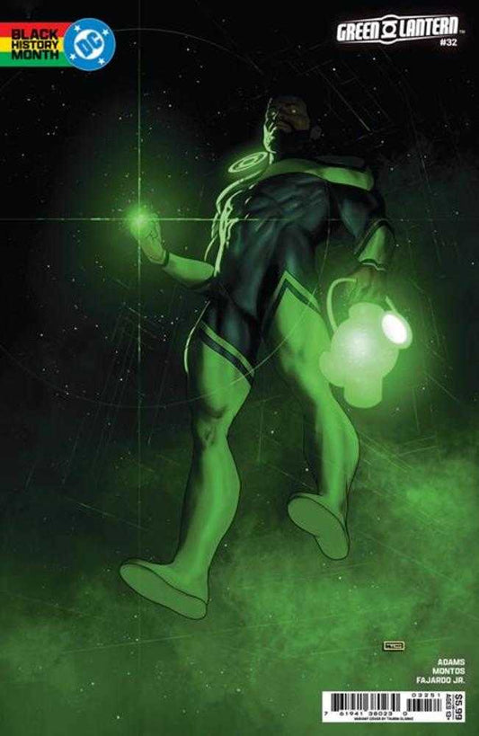 Green Lantern #32 Cover E Taurin Clarke Black History Month Card Stock Variant