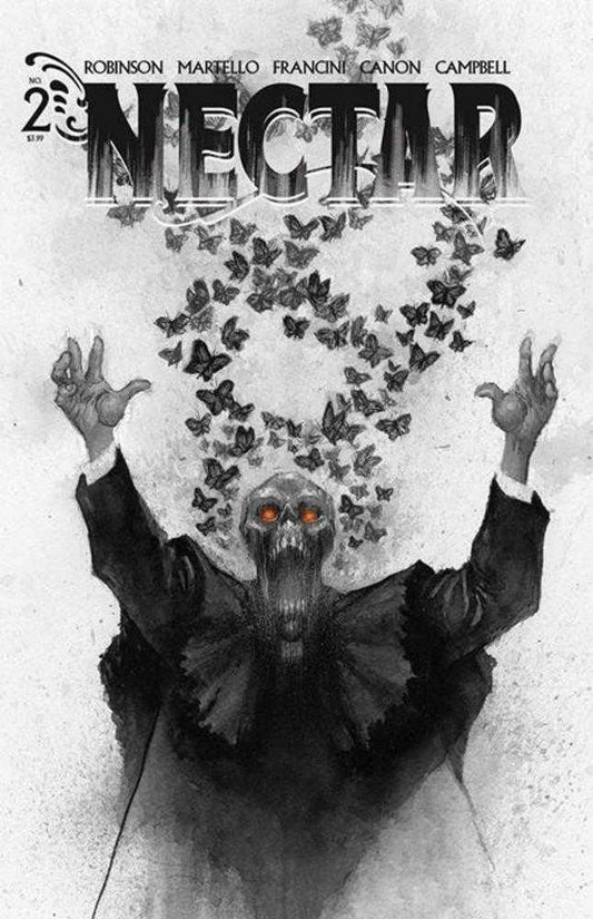 Nectar #2 Cover D Inc 1:30 Jonathan Wayshak Black & White Full Art Variant