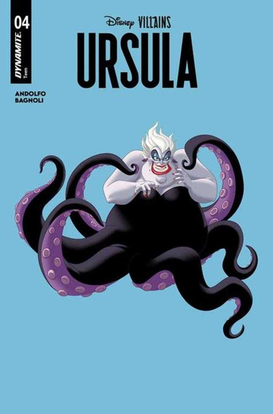 Disney Villains Ursula #4 Cover D Animation Art Variant
