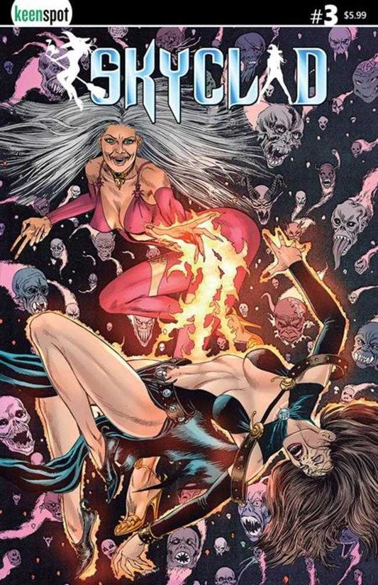 Skyclad #3 Cover A Michal Dutkiewicz Ya Burnt! (Mature)