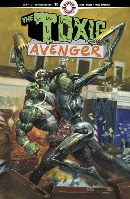 Toxic Avenger Comics #10 Cover A Fred Harper (Mature)