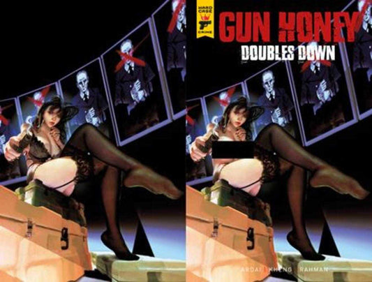 Gun Honey Doubles Down #2 (Of 4) Cover H Seage Wraparound Nude/Clothed Bagged Variant (Mature)