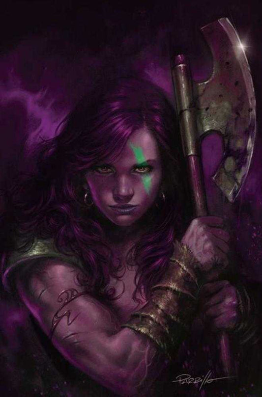 Red Sonja She Devil With A Sword #2 Cover Q Inc 1:7 Lucio Parrillo Ultraviolet Full Art Variant