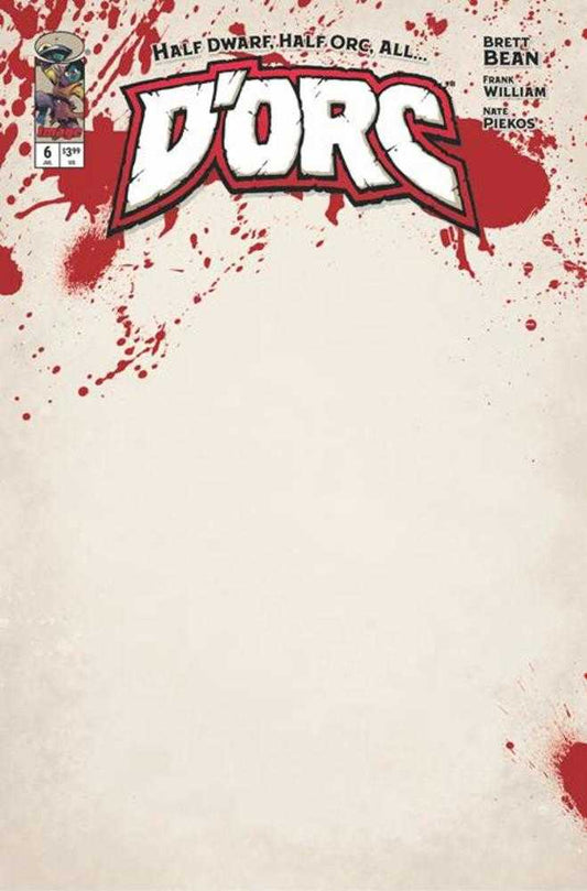 Dorc #6 Cover E Blank Sketch Variant