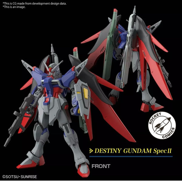 Destiny Gundam Spec II & Zeus Silhouette Hg 1/144 Model Kit