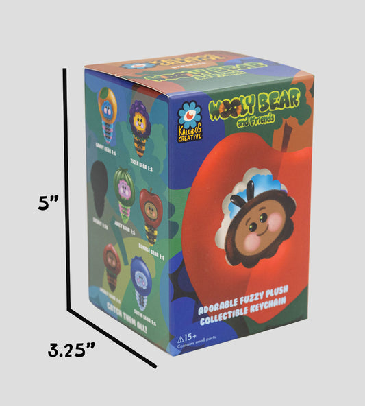 Wooly Bear and Friends Plush Keychain Blind Box