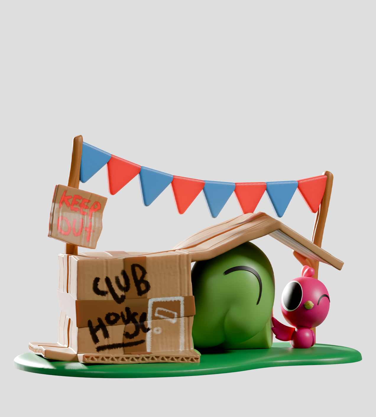 Box Turtle & Bird Blind Box
