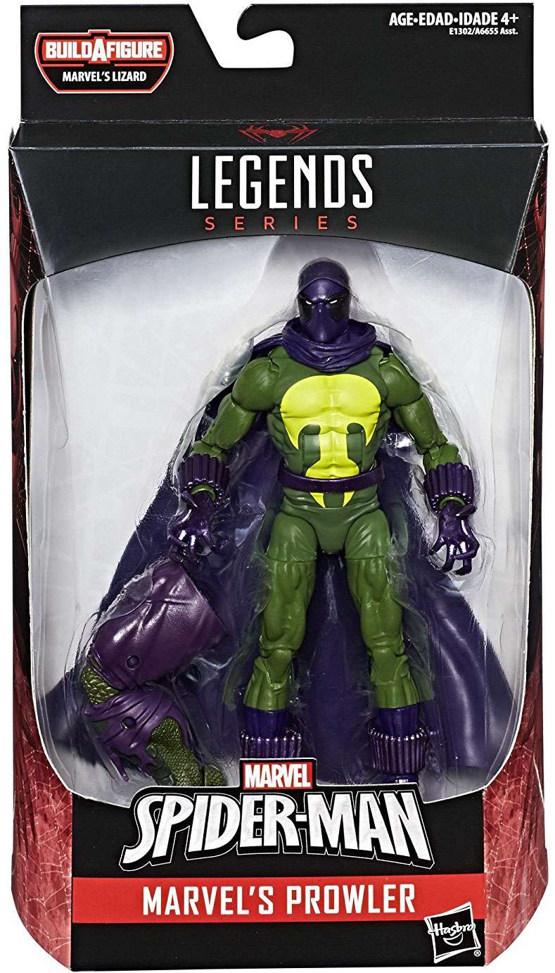 Prowler Spider-Man Marvel Legends Lizard Series Action Figure