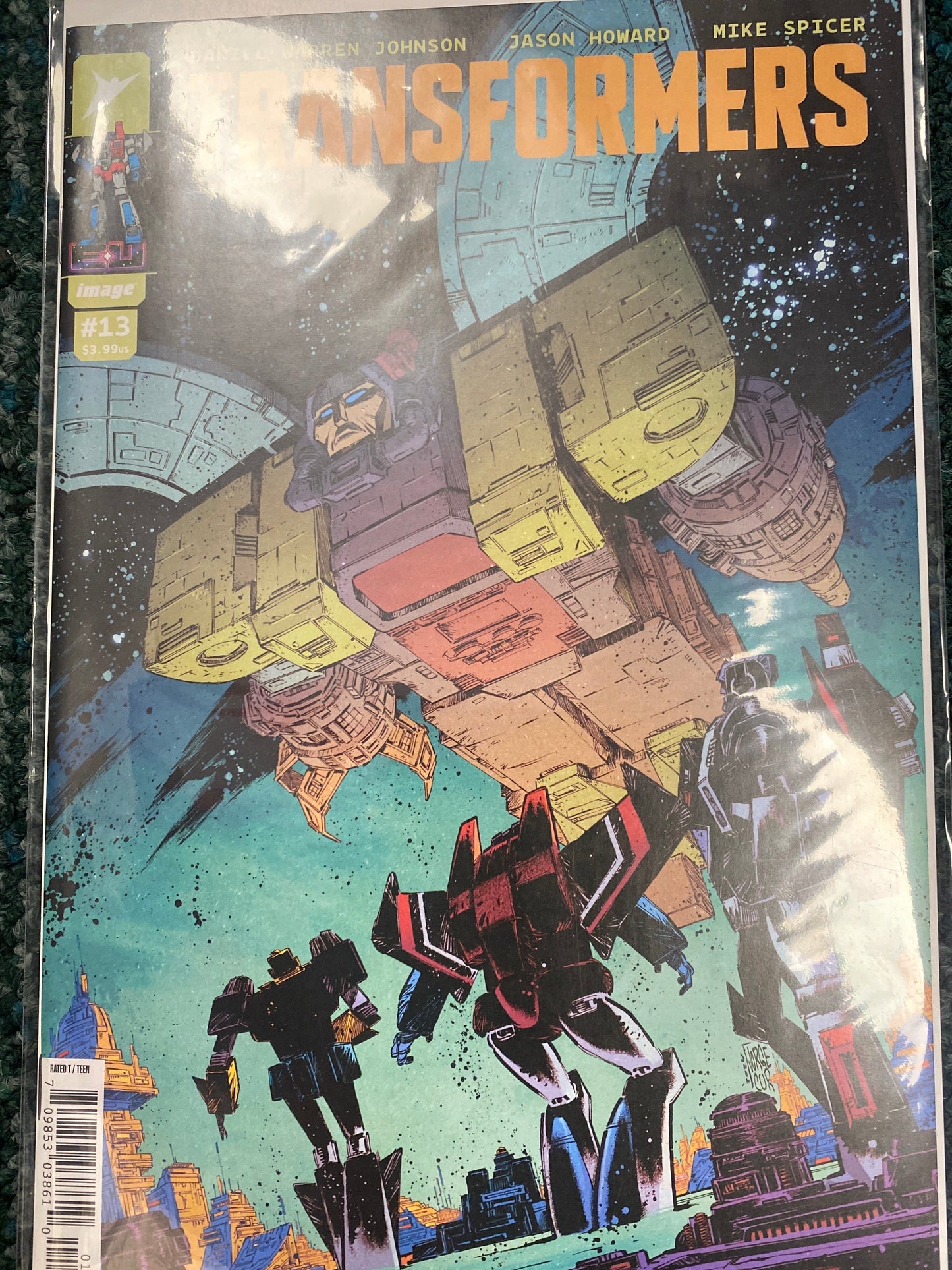 Transformers #13 Cover B Jorge Corona & Mike Spicer Variant