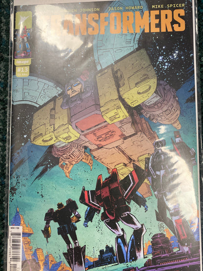 Transformers #13 Cover B Jorge Corona & Mike Spicer Variant