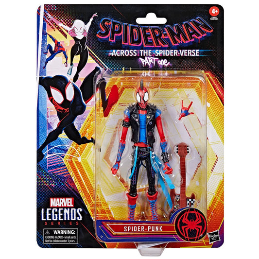 Spider-Man Across The Spider-Verse Marvel Legends Spider-Punk 6-Inch AF