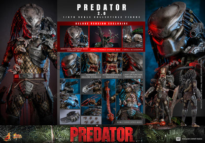 (Pre-Order) Predator (2.0) Deluxe Version 1:6 Scale (HOT TOYS)