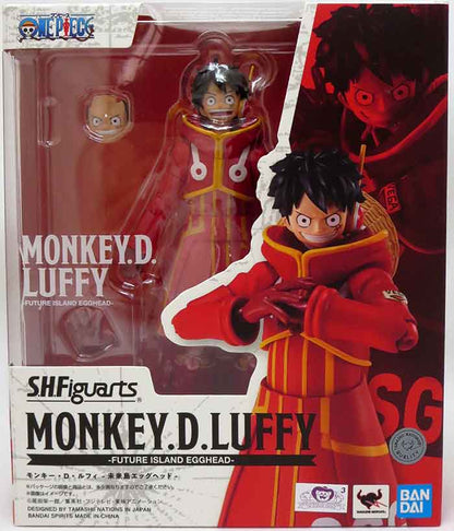 One Piece S.H.Figuarts Monkey D. Luffy (Future Island Egghead) Action Figure