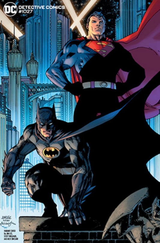 Detective Comics #1027 Cover F Jim Lee Batman & Superman Variant