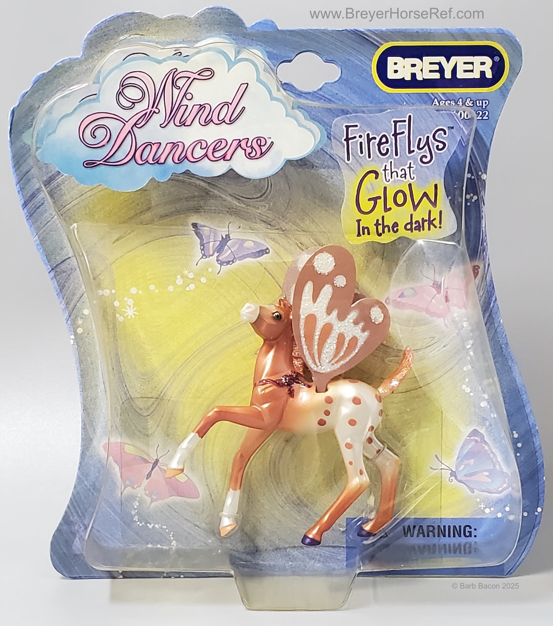 Wind Dancers Breyer Rabiah Glow in the Dark Mini Figure