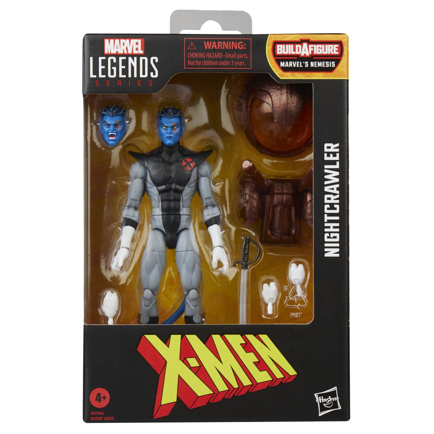 MARVEL LEGENDS 6IN X-MEN UNCANNY X-FORCE NIGHTCRAWLER AF