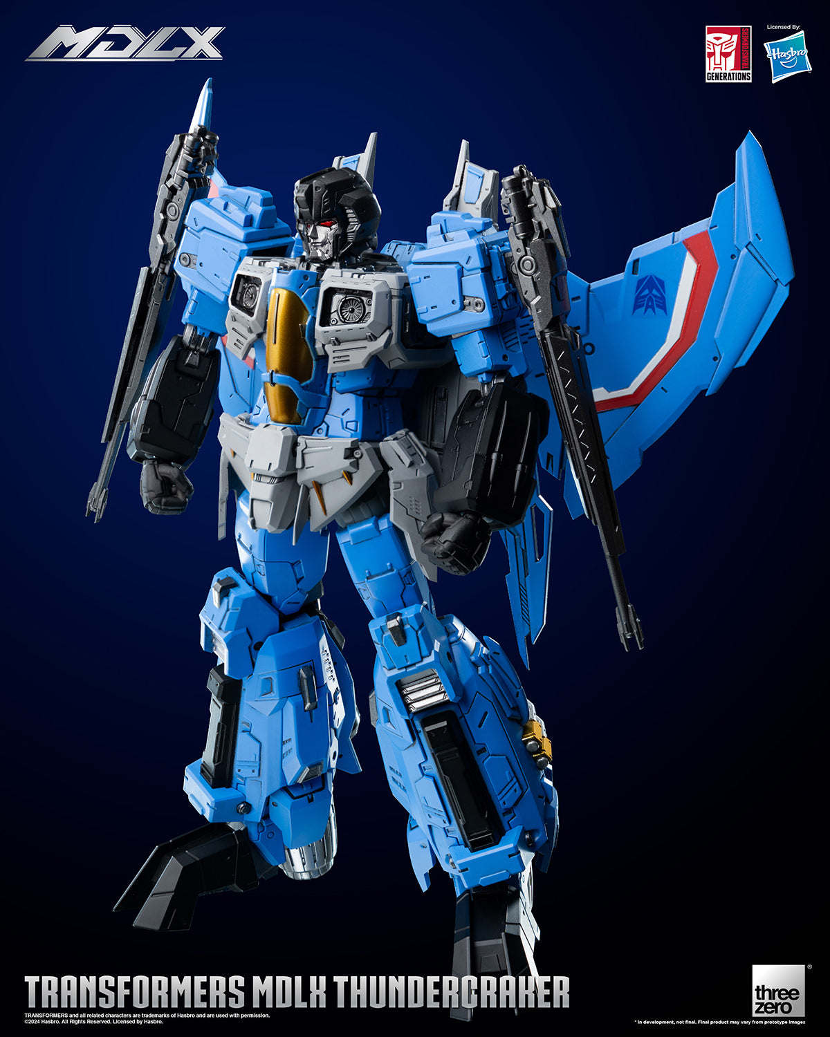 Thundercracker MDLX Collectible Figure Transformers (Threezero)