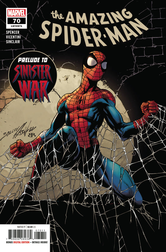 AMAZING SPIDER-MAN #70 SINWAR