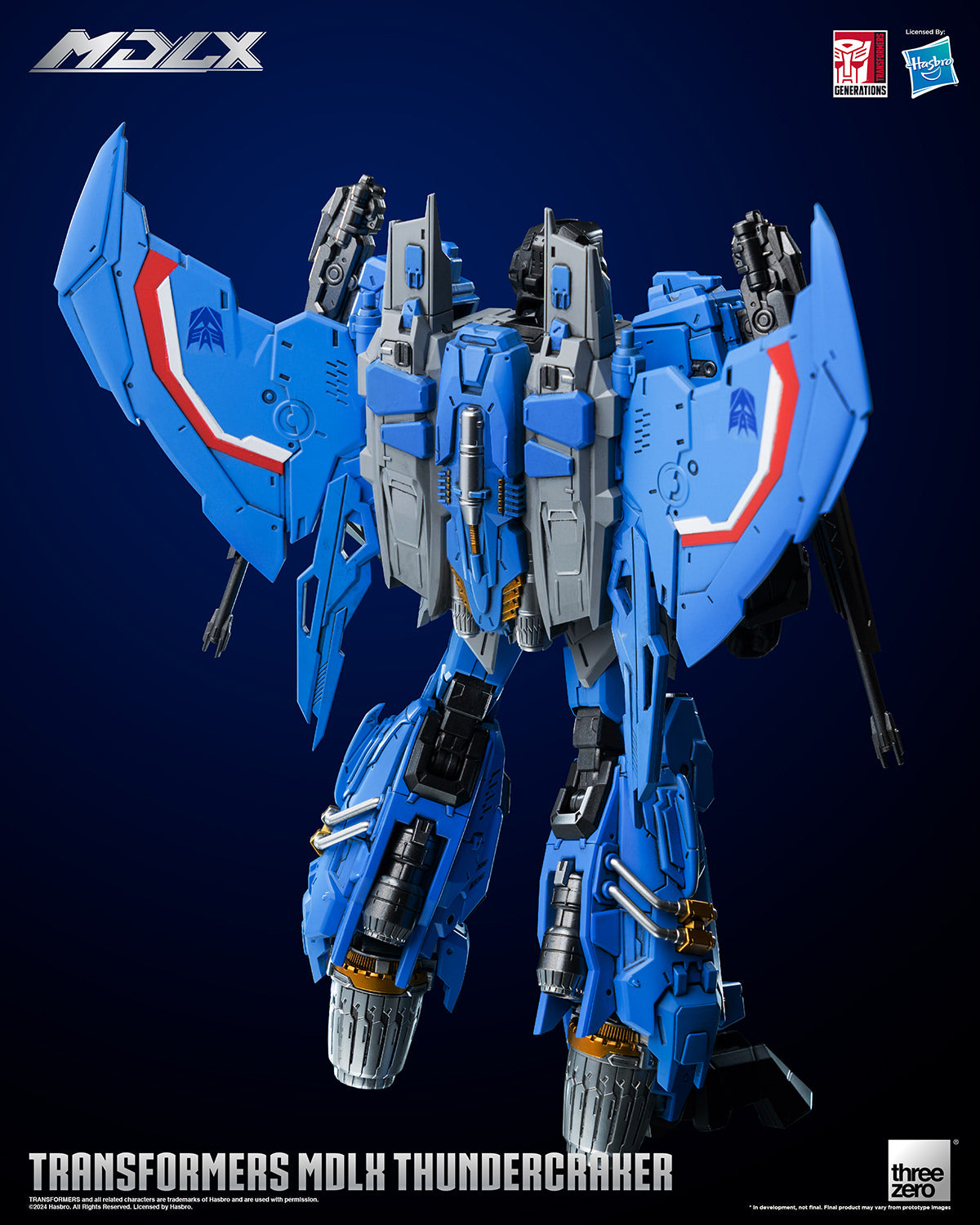 Thundercracker MDLX Collectible Figure Transformers (Threezero)