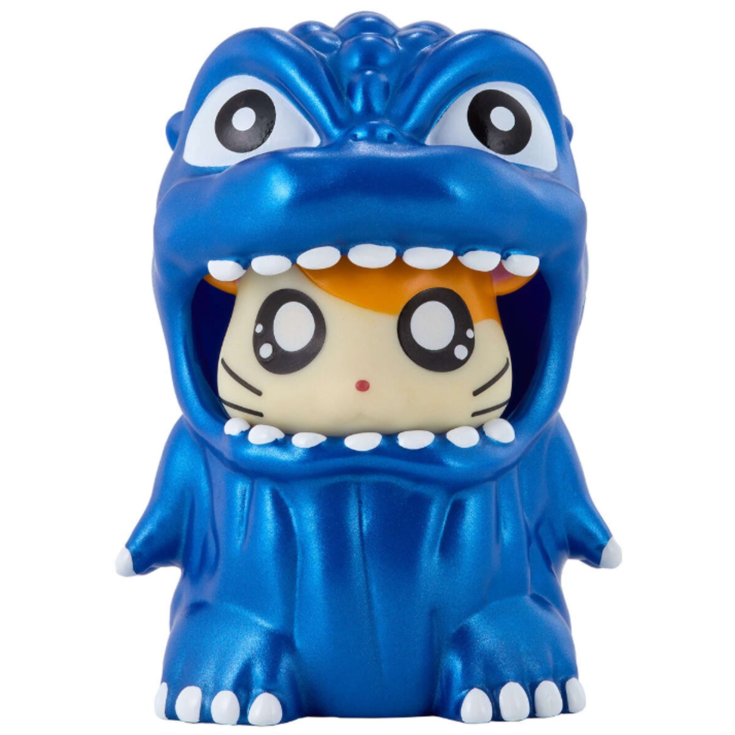 Godzilla X Hamtaro Movie Monster Series Godziham-kun 3.5-Inch Vinyl Figure [Metallic Blue]