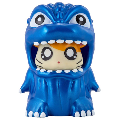 Godzilla X Hamtaro Movie Monster Series Godziham-kun 3.5-Inch Vinyl Figure [Metallic Blue]