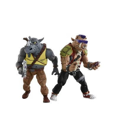 Teenage Mutant Ninja Turtles NECA Bebop and Rocksteady (Cartoon)