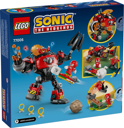Knuckles vs. Dr. Eggman Egg Crusher Mech
