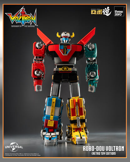 (Pre-Order) ROBO-DOU Voltron (Retro Toy Edition) THREEZERO