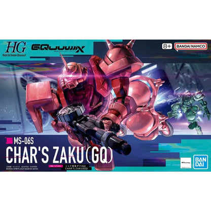 CHAR'S ZAKU(GQ) HG 1/144