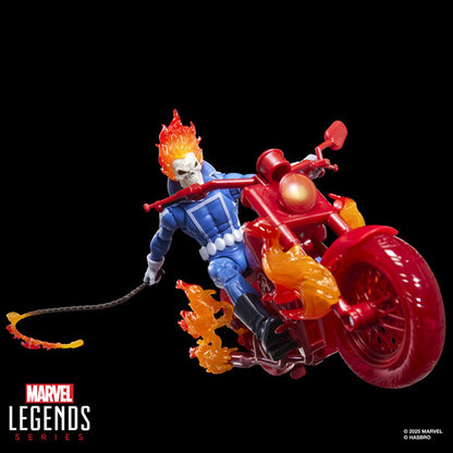 Ghost Rider Marvel Legends Johnny Blaze Action Figure with Motorcycle