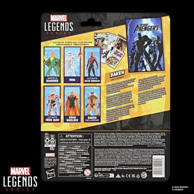 Dark Avengers #1 Marvel Legends Daken (Wolverine) Action Figure