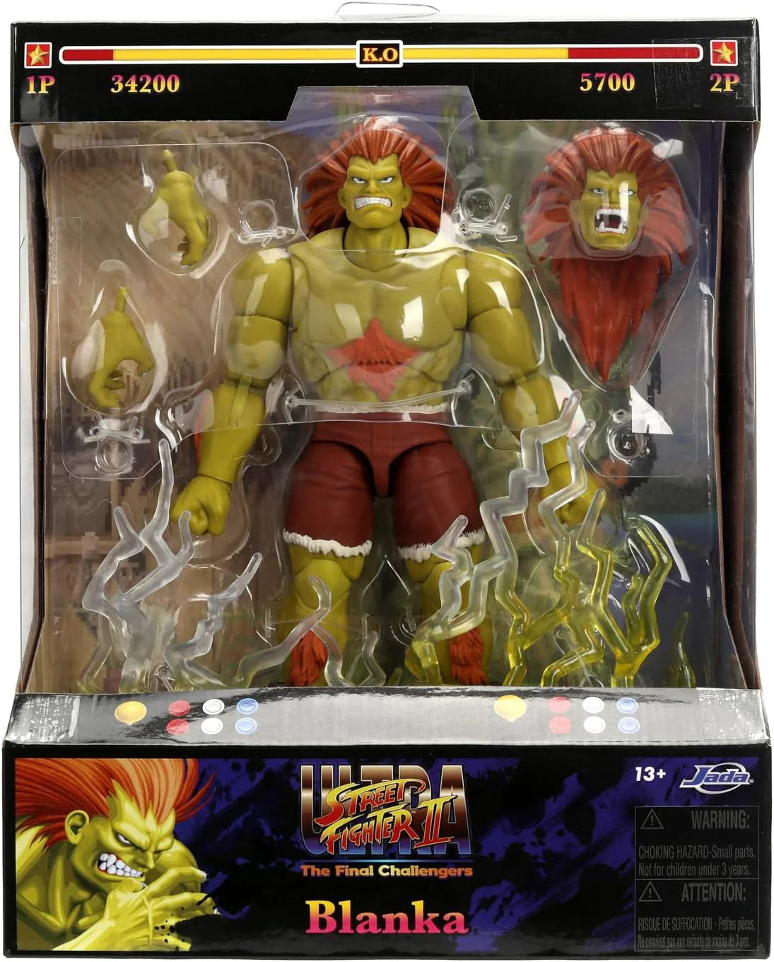 Ultra Street Fighter II: The Final Challengers Blanka Action Figure