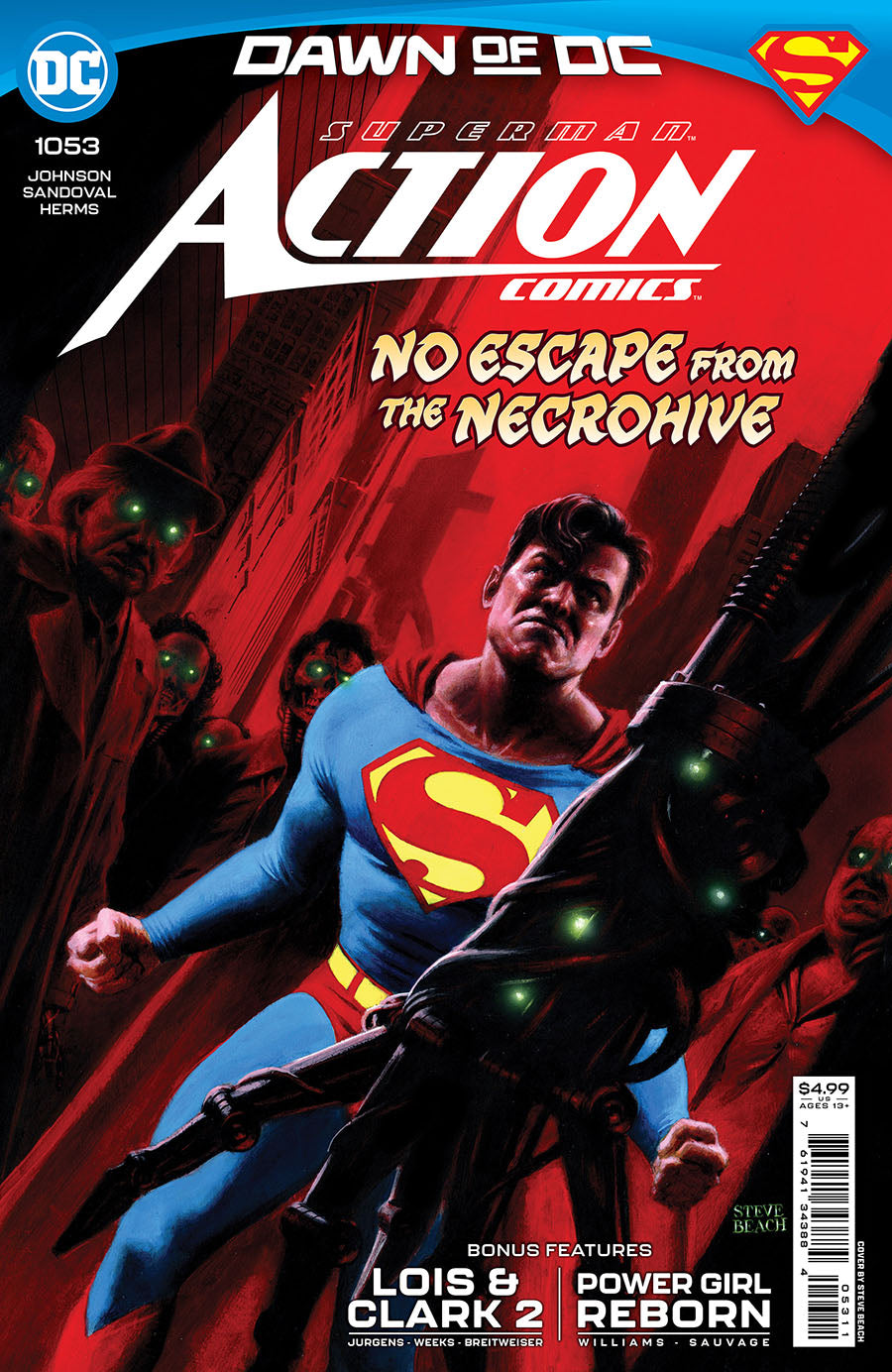 Action Comics #1053 No Escape from the Necrohive Beach Variant