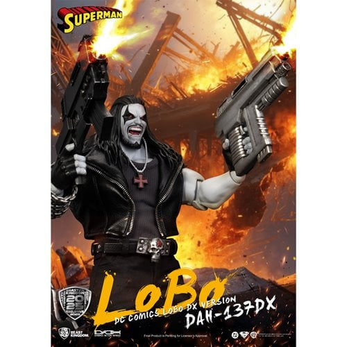 DAH-137DX DC COMICS LOBO DX VERSION SDCC 2025 PX BY BEAST KINGDOM CO. LTD