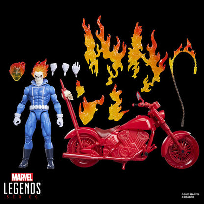 Ghost Rider Marvel Legends Johnny Blaze Action Figure with Motorcycle