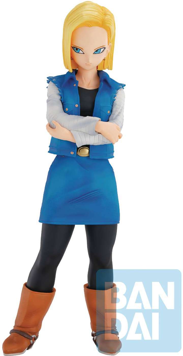 Dragon Ball Z Ichibansho Android 18 9.1 Collectible PVC Figure [Android Fear]