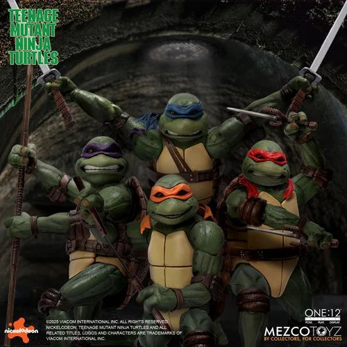 Teenage Mutant Ninja Turtles (1990 Movie) Deluxe One:12 Collective Boxed Set