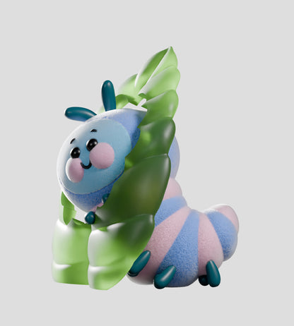 Wooly Bear and Friends Vinyl Blind Box