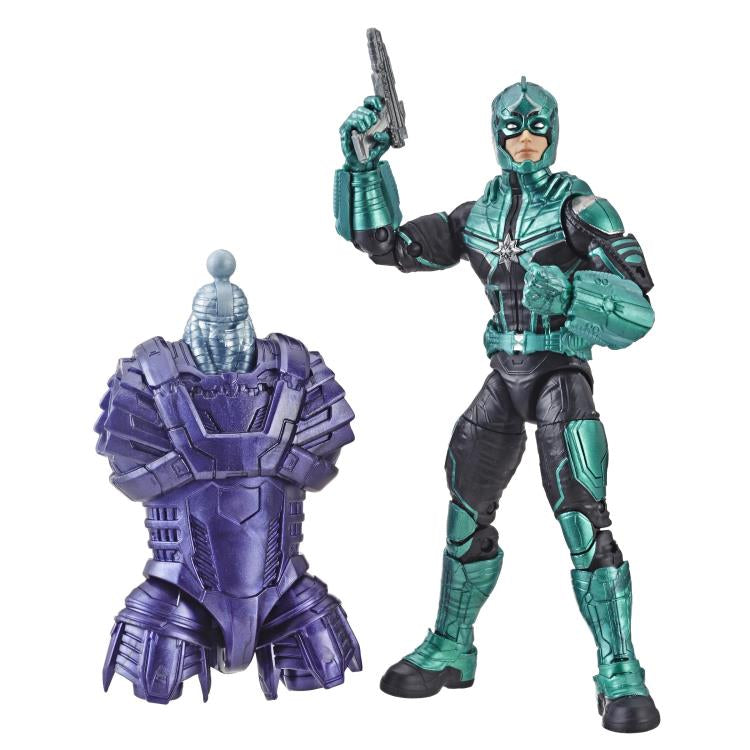 Captain Marvel Marvel Legends Yon-Rogg Action Figure (Kree Sentry BAF)