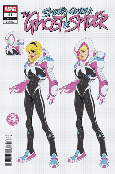 Spider-Gwen: The Ghost-Spider #11 Mark Brooks Design Variant