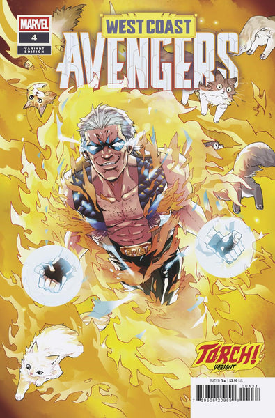 West Coast Avengers #4 Nao Fuji Torch Variant