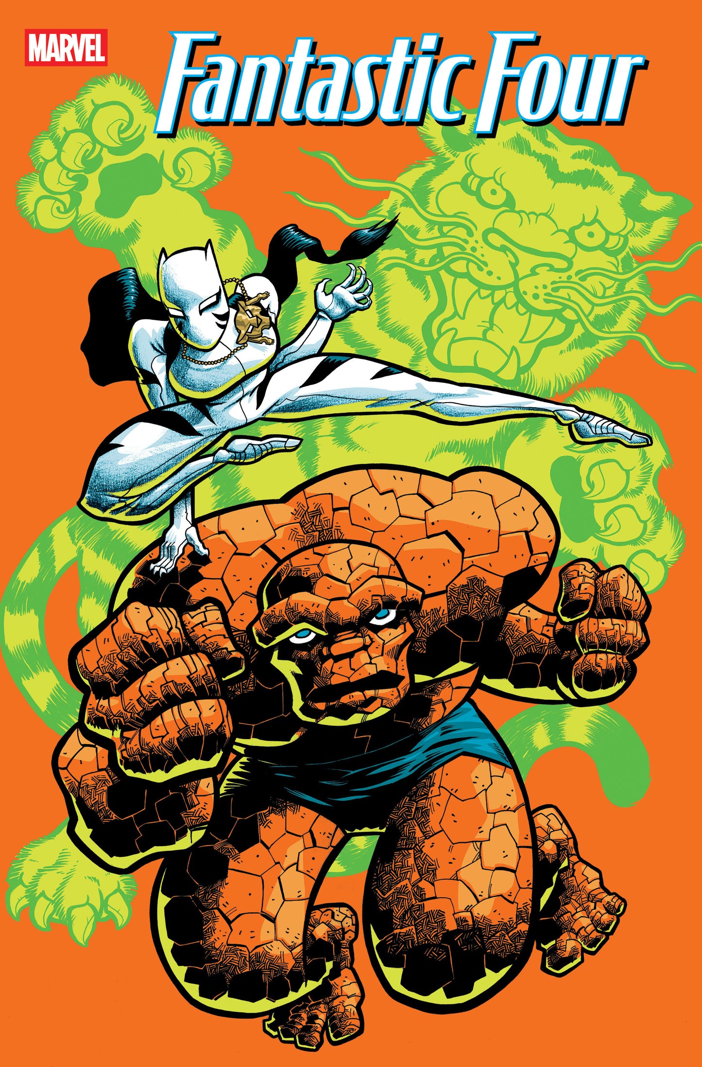Fantastic Four #4 J. Gonzo White Tiger Team Up Variant