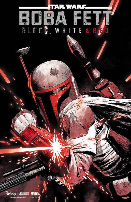 Star Wars: Boba Fett   Black, White & Red #1 Leinil Yu Variant